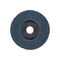 Pferd 5" x 7/8" A.H. POLIFAN Flap Disc - Z SG POWER STEELOX, Zirconia, 36 Grit, Flat 62181 - alternate 2